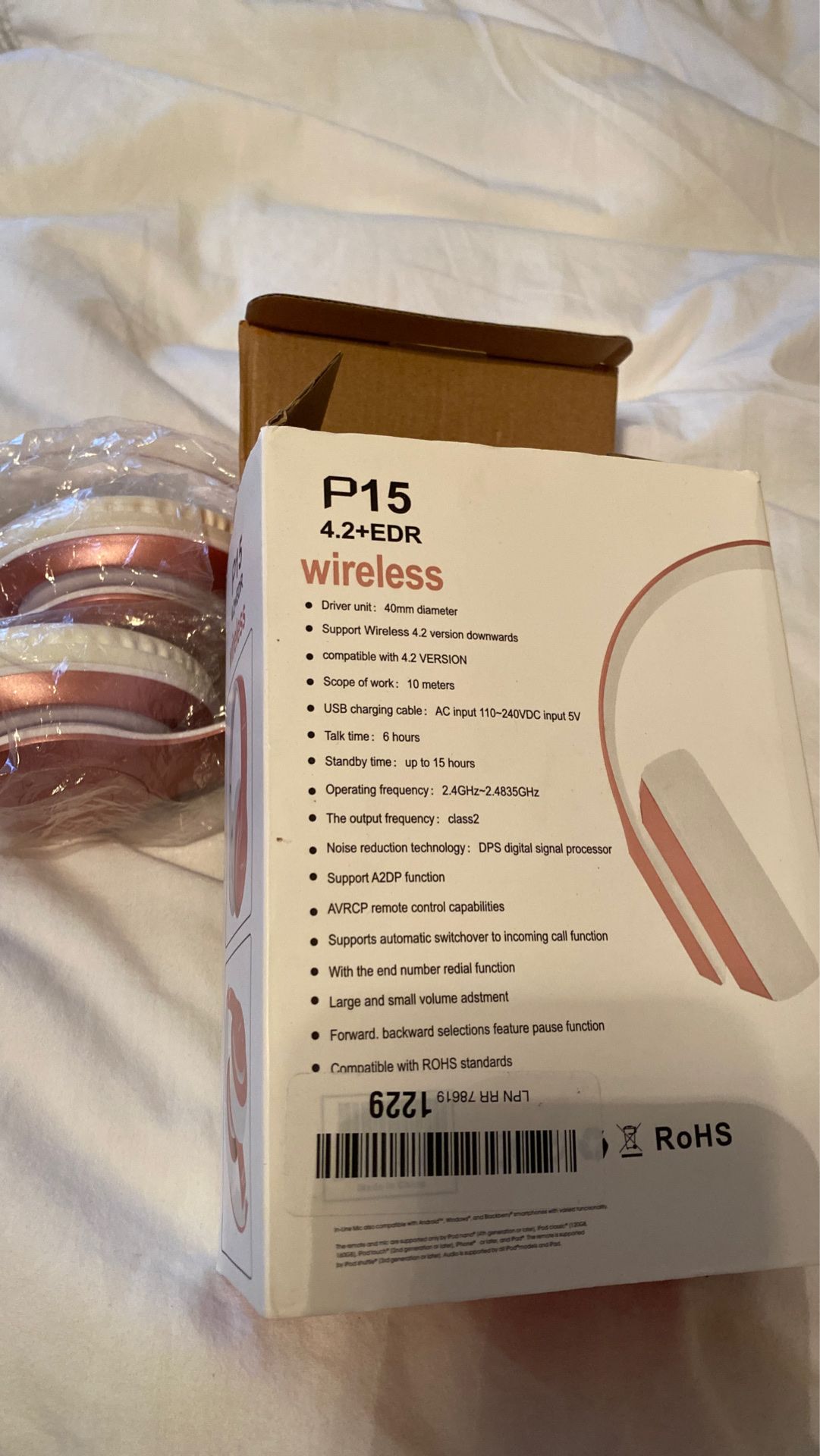 Wireless headphones