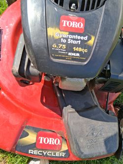 Toro Recycler 22" Front Drive Gas Lawn Mower