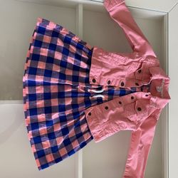 Girls Size 3t Dress And Jacket Carters Brand 