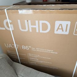 LG UHD AI 4k 86”