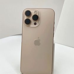 Apple iPhone 16 Pro Max 256GB Unlocked – Desert Titanium $700