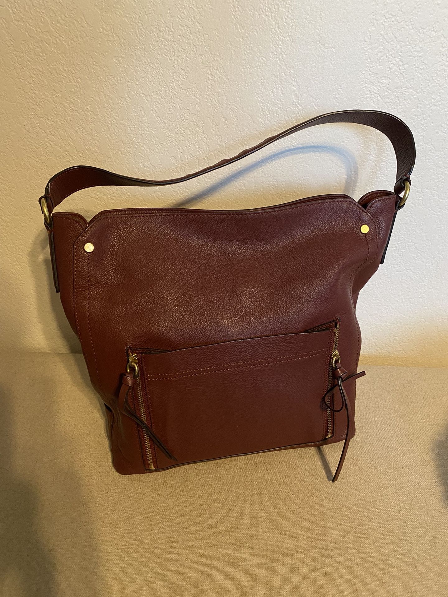 Real Leather Purse By Cole Haan-Womens Purse Used 2x