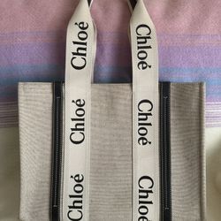 Chloe Woody Medium Tote