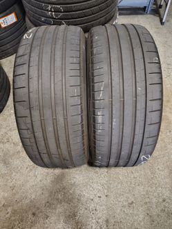 245/35ZR20 PIRELLI PZERO PZ4 PAIR OF TIRES