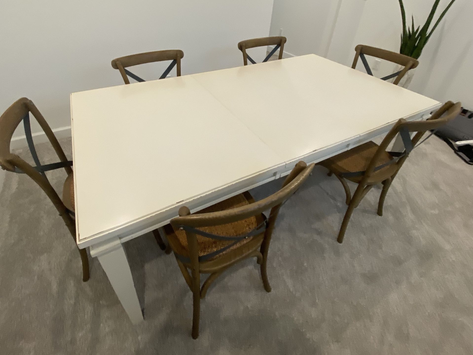 Dining Room Table And Six Chairs