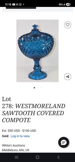 Sawtooth candy dish