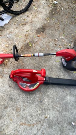 Weed wacker and blower