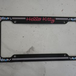 Hello Kitty  License Plate