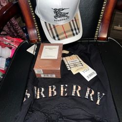 New  Burberry  Set ... T Shirt Size 2x 