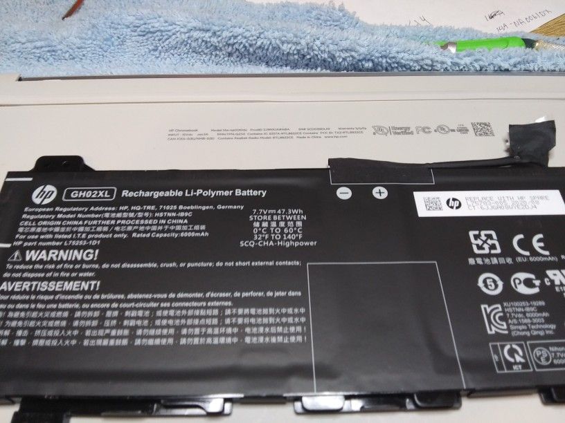 Replacement LCD Screen For HP Chromebook 14A-NA0023CL / 1G128UA - 14\" FHD 1920x1080 IPS Matte Display, Includes Tools & Tape