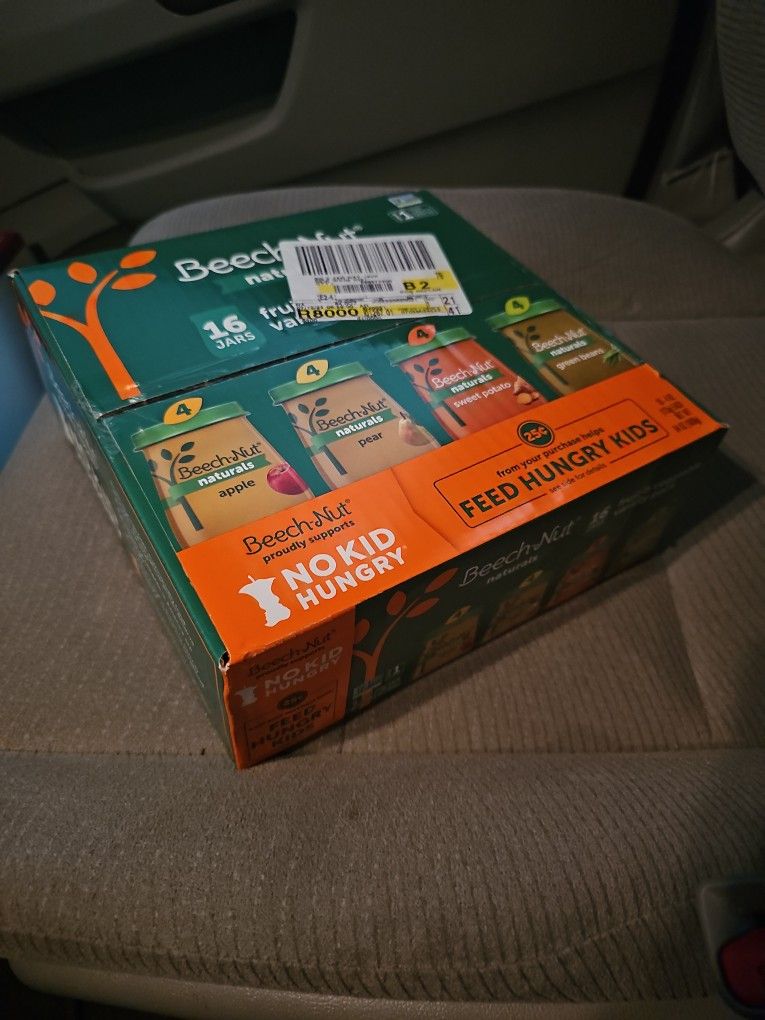 Unopened Baby Food Jars