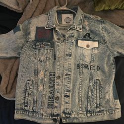 Jean Jacket With Print