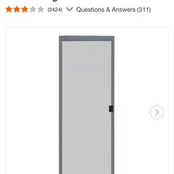 Adjustable Screen Door