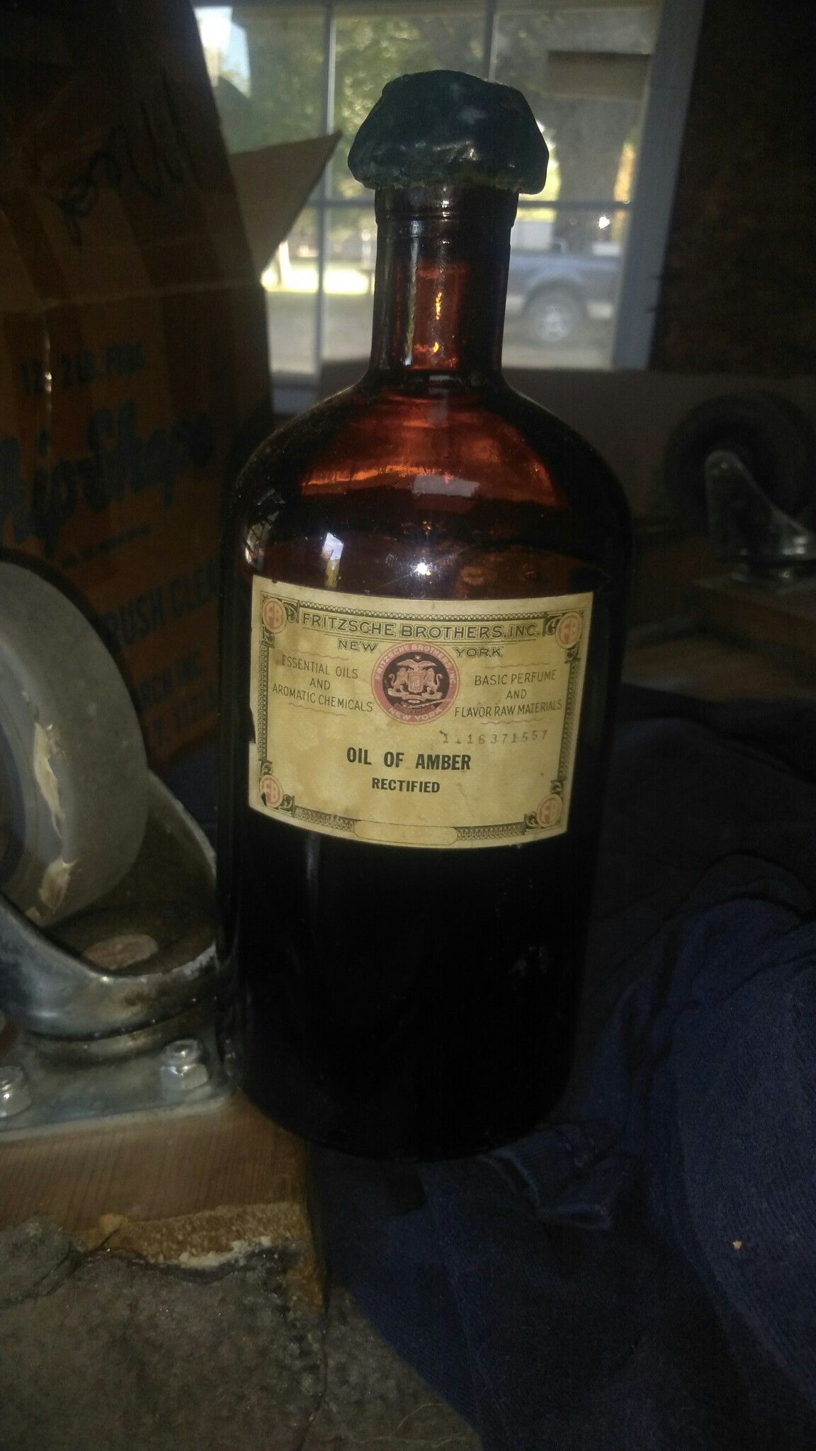 Antique medicine bottles