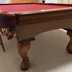 8ft Pool Table Slate, Delivery And Setup Include For 1500$