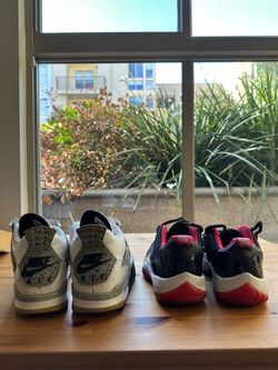 Jordan 4, 11  size 10