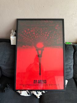 As Above So Below Framed Horror Movie Poster – Large Wall Art