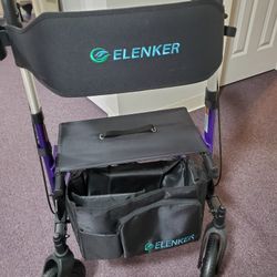 Elenker All Terrain Rollator Walker