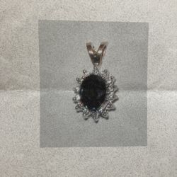 Sapphire Pendant
