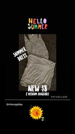 New Summer Dress - Medium