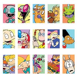 Nickelodeon Classic 90’s Stickers Set Of 15