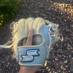 SSK Baseball Glove Baby Blue & Tan