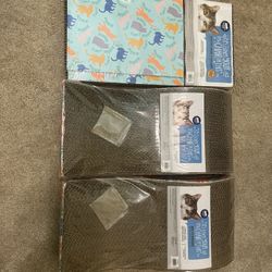 Three Brand New Whiskers City Cat Scratchers