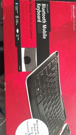 Microsoft bluetooth keyboard