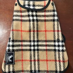 Burberry Pet Jacket/Vest