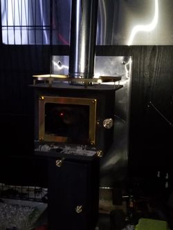 Mini Cubic Fireplace 