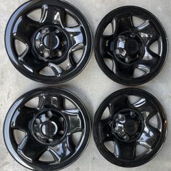 Brand New Toyota Tacoma 16” Black Hubcaps