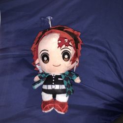 Demon Slayer Kimetsu no Yaiba Tanjiro Kamado 9" Plush with Suction Cup Toy Anime
