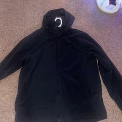 NIKE zip up dri-fit SIZE adult large