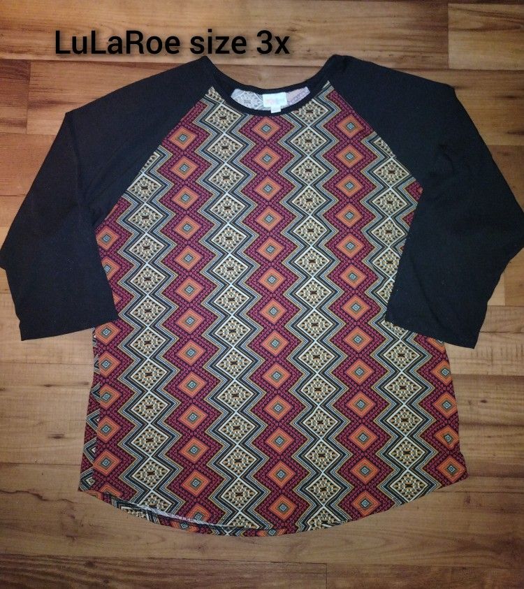 LuLaRoe Women's Plus Size Top Size 3x