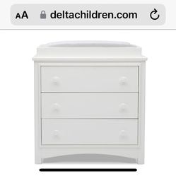 Delta Perry 3 Drawer Dresser With Changing Top