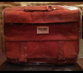 New!! Leather messenger bag... $80