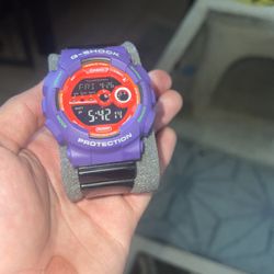 G-shock Red Purple Custom