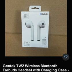 GEN TEK TW2 TRUE WIRELESS EARBUDS