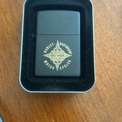 Zippo Harley Davidson Diamond Bar and Shield Lighter