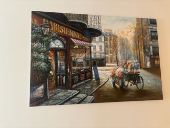 oil painting by british painter Colin parson