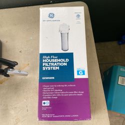 Household filtration system $20