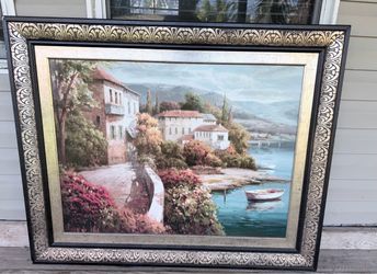 Framed Wall Art—CUADRO DE PAISAJE