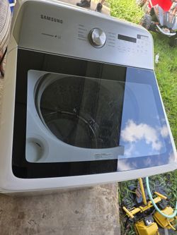 Samsung Top Load Washer - Excellent Condition (Glass Lid)