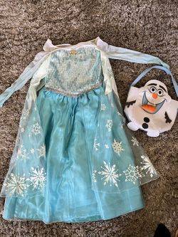 Elsa Costume With Bag