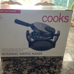 “Cooks “  Rotating Waffle Maker