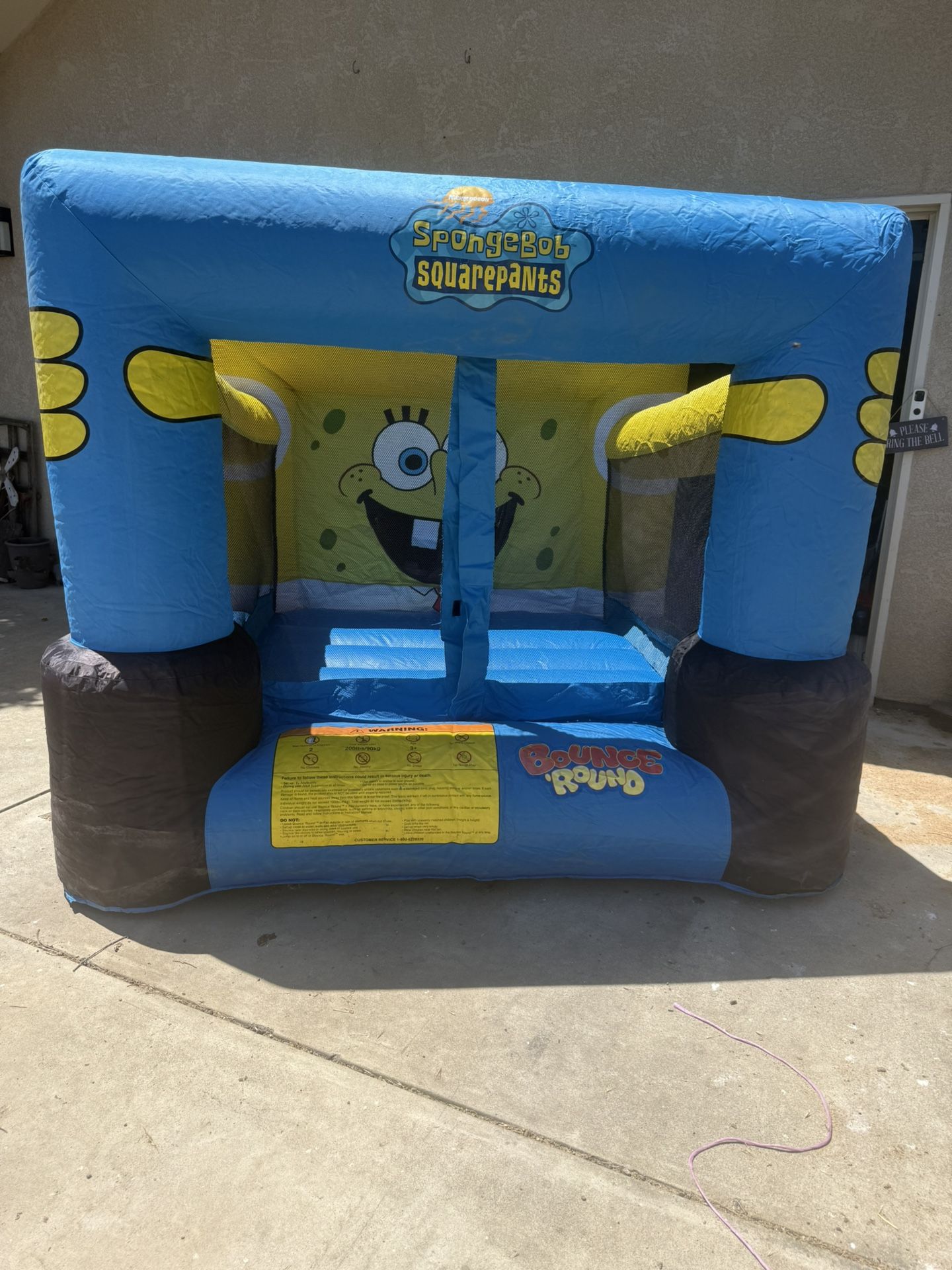 Professional Quality Sponge Bob Bounce House