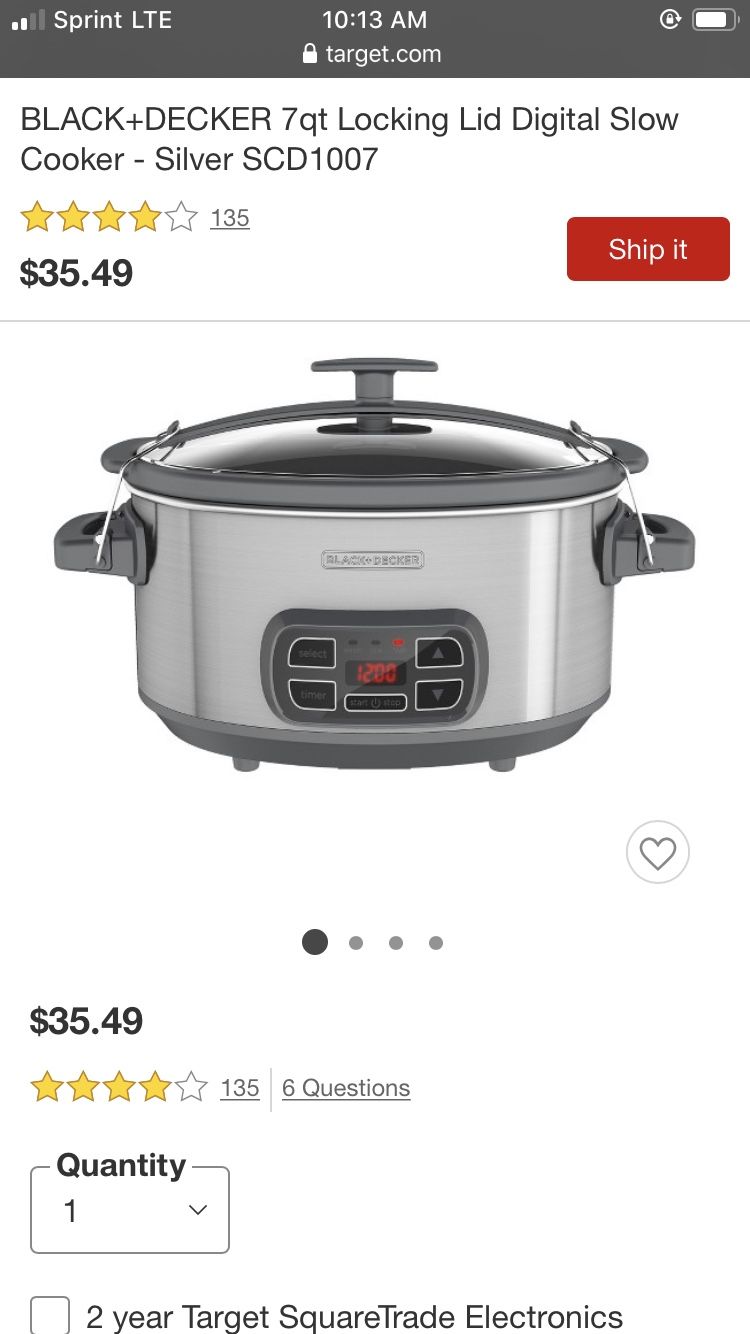 Digital slow cooker