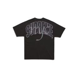 Supreme Rhinestone Script S/S Top Black – Size L