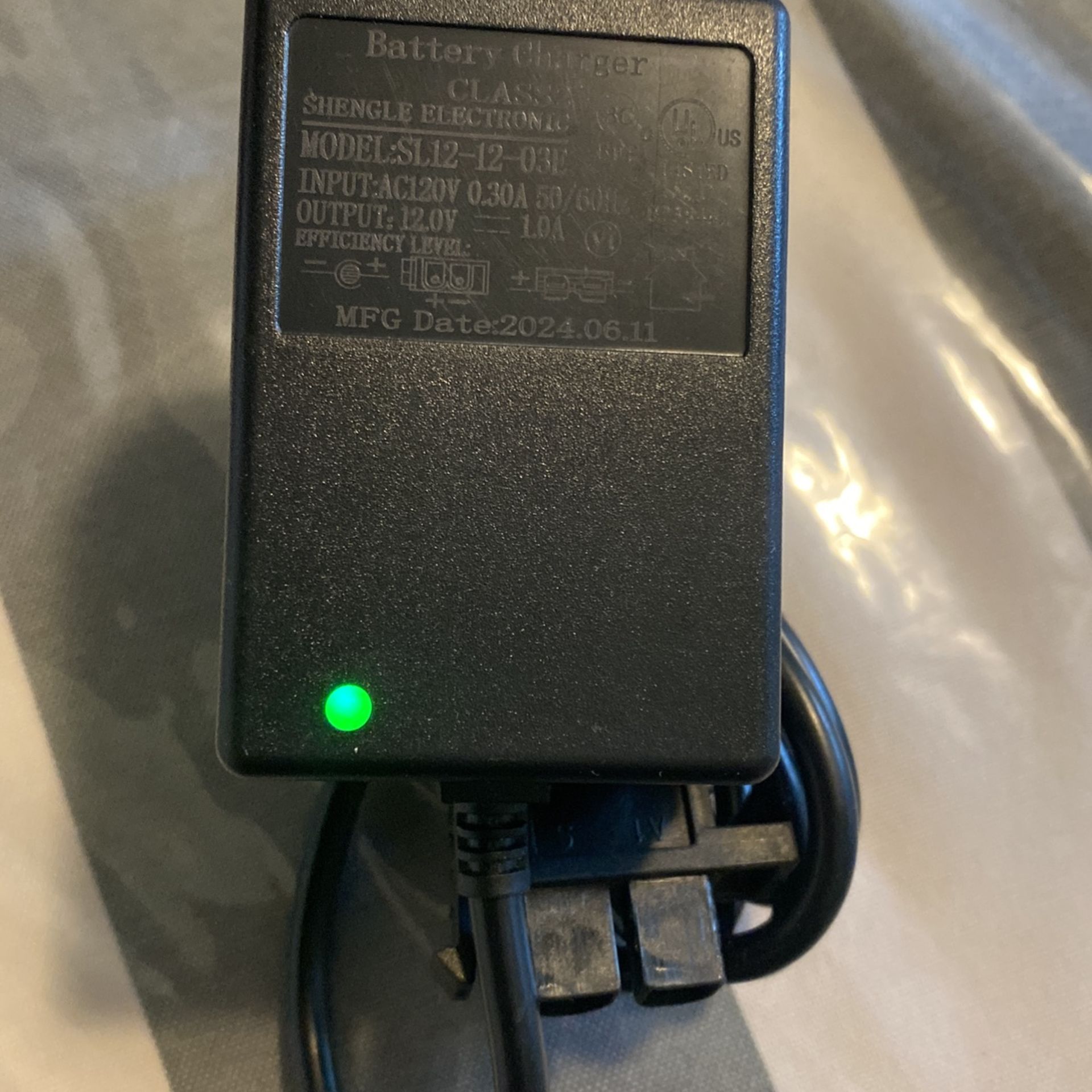 New battery charger for power wheels