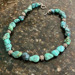 Turquoise Bead Necklace